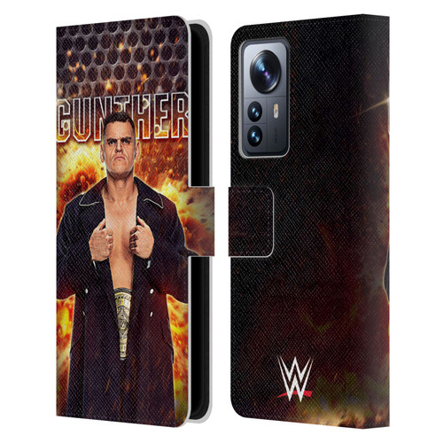 WWE Gunther Portrait Leather Book Wallet Case Cover For Xiaomi 12 Pro