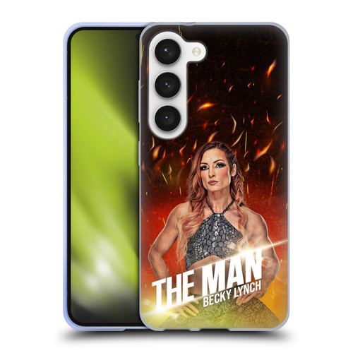 WWE Becky Lynch The Man Portrait Soft Gel Case for Samsung Galaxy S23 5G