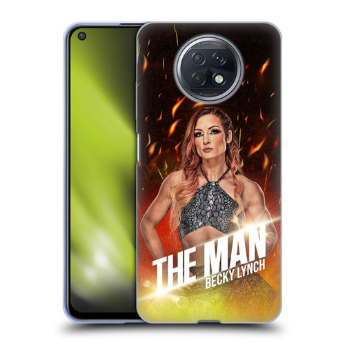 WWE Becky Lynch The Man Portrait Soft Gel Case for Xiaomi Redmi Note 9T 5G
