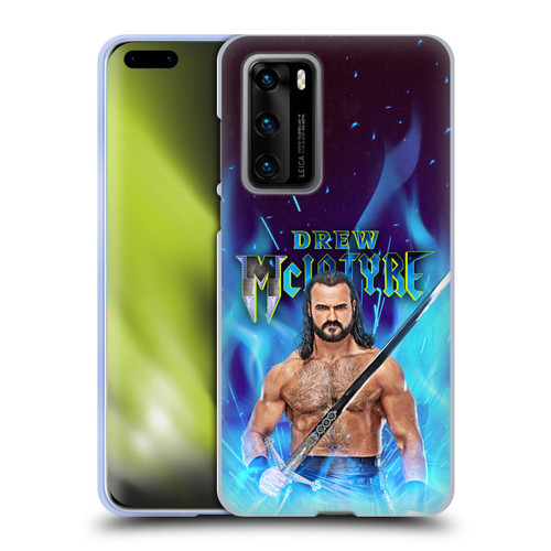 WWE Drew McIntyre Scottish Warrior Soft Gel Case for Huawei P40 5G