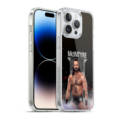 WWE Drew McIntyre LED Image Soft Gel Case for Apple iPhone 14 Pro Max & MagSafe