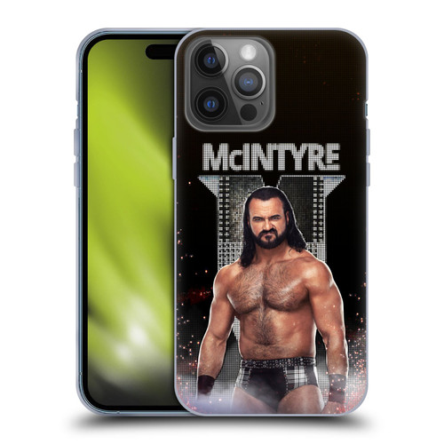 WWE Drew McIntyre LED Image Soft Gel Case for Apple iPhone 14 Pro Max