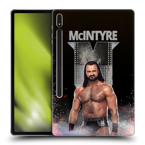 WWE Drew McIntyre LED Image Soft Gel Case for Samsung Galaxy Tab S8 Plus
