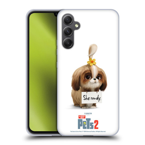 The Secret Life of Pets 2 Character Posters Daisy Shi Tzu Dog Soft Gel Case for Samsung Galaxy A34 5G