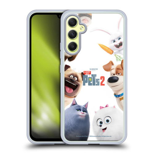 The Secret Life of Pets 2 Character Posters Group Soft Gel Case for Samsung Galaxy A34 5G