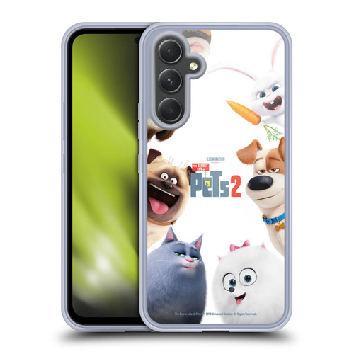 The Secret Life of Pets 2 Character Posters Group Soft Gel Case for Samsung Galaxy A54 5G