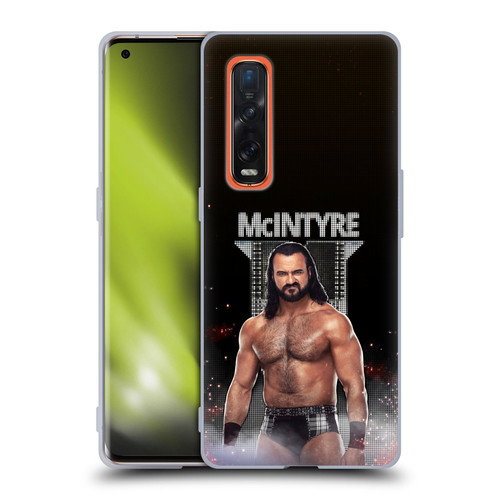 WWE Drew McIntyre LED Image Soft Gel Case for OPPO Find X2 Pro 5G