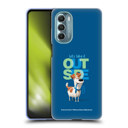 The Secret Life of Pets 2 II For Pet's Sake Max Dog Leash Soft Gel Case for Motorola Moto G Stylus 5G (2022)