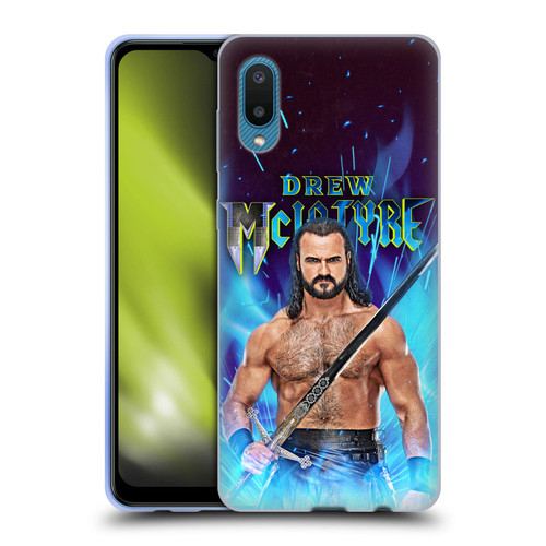 WWE Drew McIntyre Scottish Warrior Soft Gel Case for Samsung Galaxy A02/M02 (2021)