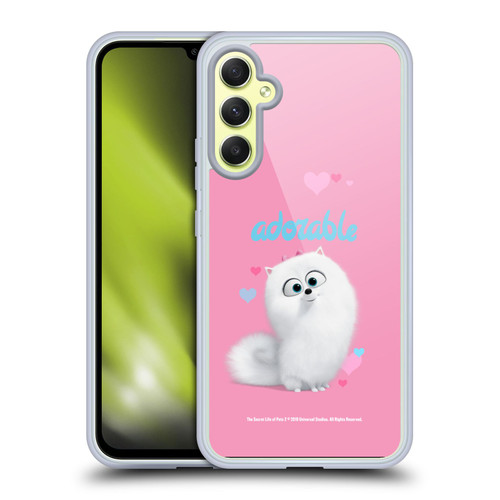 The Secret Life of Pets 2 II For Pet's Sake Gidget Pomeranian Dog Soft Gel Case for Samsung Galaxy A34 5G