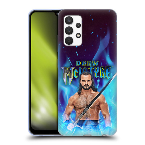 WWE Drew McIntyre Scottish Warrior Soft Gel Case for Samsung Galaxy A32 (2021)