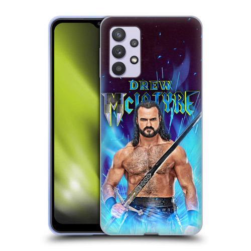 WWE Drew McIntyre Scottish Warrior Soft Gel Case for Samsung Galaxy A32 5G / M32 5G (2021)