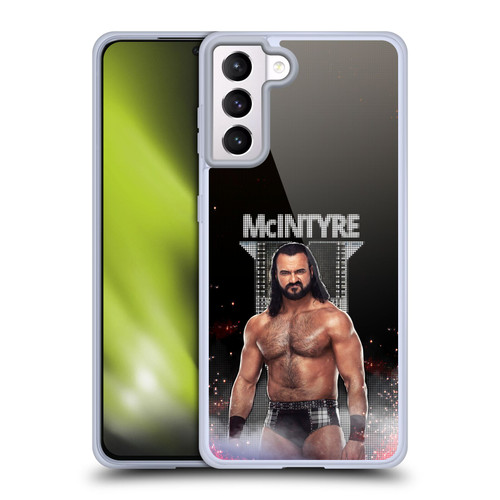 WWE Drew McIntyre LED Image Soft Gel Case for Samsung Galaxy S21+ 5G