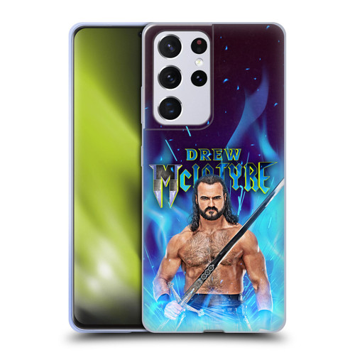 WWE Drew McIntyre Scottish Warrior Soft Gel Case for Samsung Galaxy S21 Ultra 5G