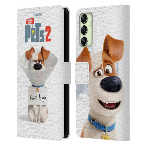 The Secret Life of Pets 2 Character Posters Max Jack Russell Dog Leather Book Wallet Case Cover For Samsung Galaxy A14 5G