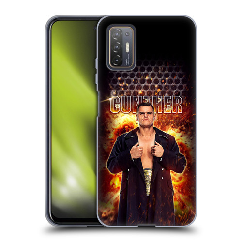 WWE Gunther Portrait Soft Gel Case for HTC Desire 21 Pro 5G