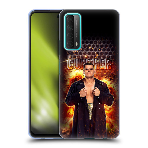 WWE Gunther Portrait Soft Gel Case for Huawei P Smart (2021)