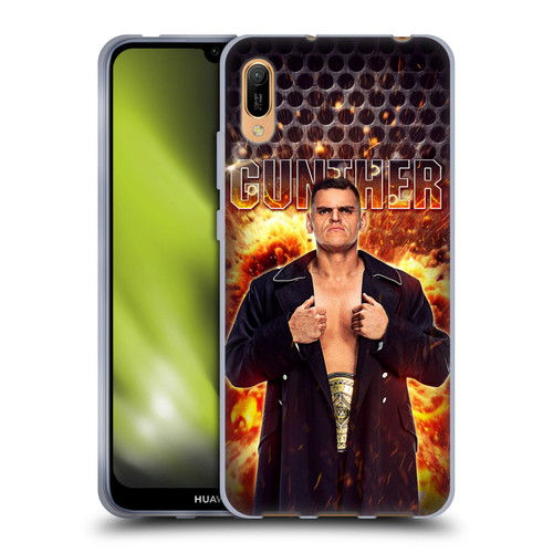 WWE Gunther Portrait Soft Gel Case for Huawei Y6 Pro (2019)