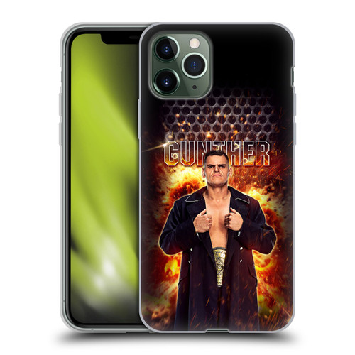 WWE Gunther Portrait Soft Gel Case for Apple iPhone 11 Pro