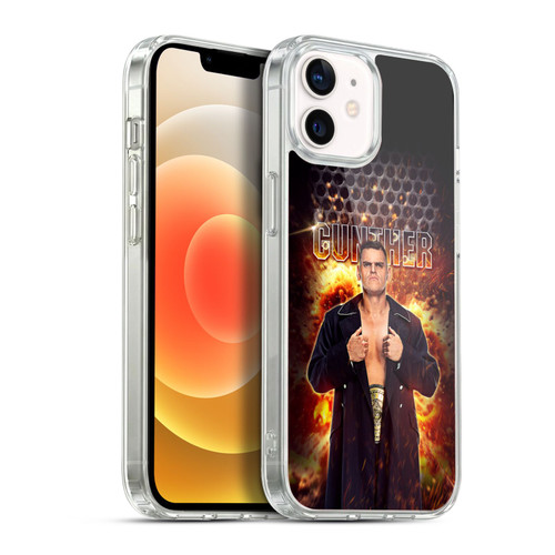 WWE Gunther Portrait Soft Gel Case for Apple iPhone 12 / iPhone 12 Pro & MagSafe