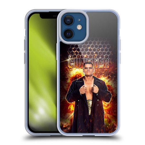 WWE Gunther Portrait Soft Gel Case for Apple iPhone 12 Mini