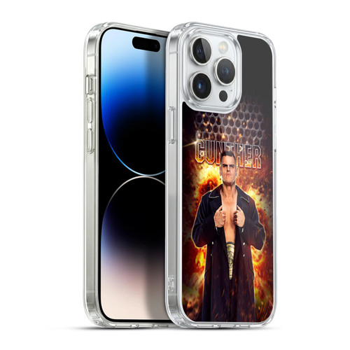 WWE Gunther Portrait Soft Gel Case for Apple iPhone 13 Pro Max & MagSafe