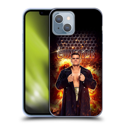WWE Gunther Portrait Soft Gel Case for Apple iPhone 14