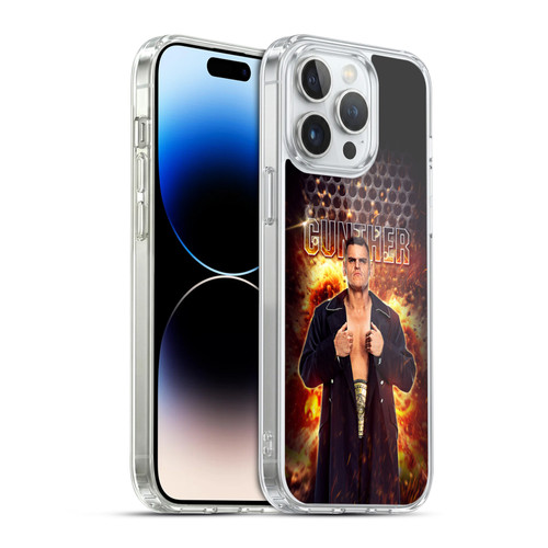 WWE Gunther Portrait Soft Gel Case for Apple iPhone 14 Pro Max & MagSafe