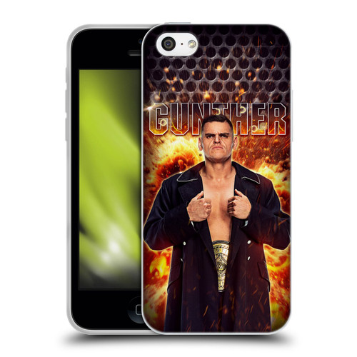 WWE Gunther Portrait Soft Gel Case for Apple iPhone 5c