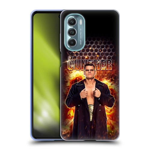 WWE Gunther Portrait Soft Gel Case for Motorola Moto G Stylus 5G (2022)