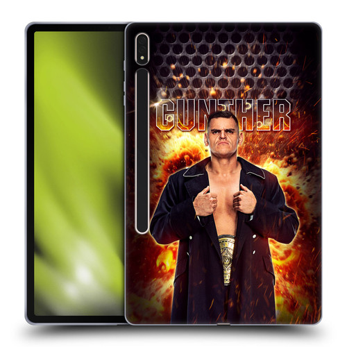 WWE Gunther Portrait Soft Gel Case for Samsung Galaxy Tab S8 Plus