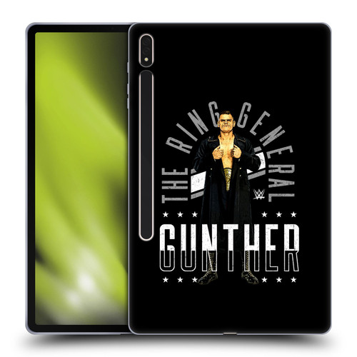 WWE Gunther Ring General Soft Gel Case for Samsung Galaxy Tab S8 Plus