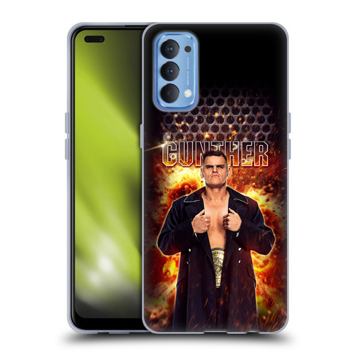 WWE Gunther Portrait Soft Gel Case for OPPO Reno 4 5G