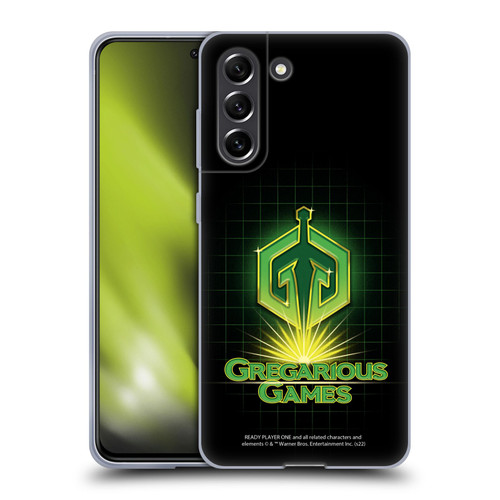 Ready Player One Graphics Logo Soft Gel Case for Samsung Galaxy S21 FE 5G