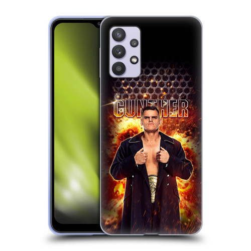 WWE Gunther Portrait Soft Gel Case for Samsung Galaxy A32 5G / M32 5G (2021)