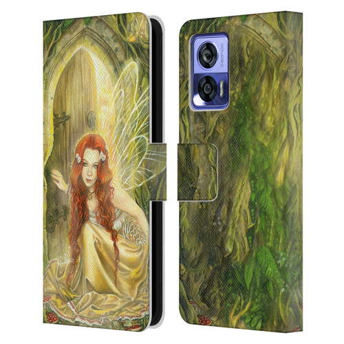 Selina Fenech Fairies Threshold Leather Book Wallet Case Cover For Motorola Edge 30 Neo 5G