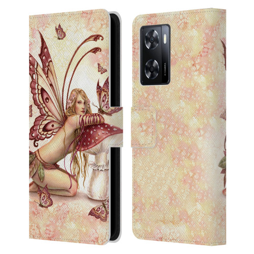 Selina Fenech Fairies Small Things Leather Book Wallet Case Cover For OPPO A57s