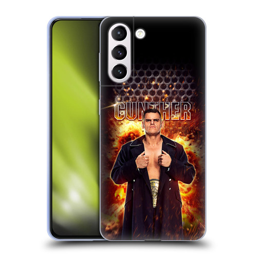 WWE Gunther Portrait Soft Gel Case for Samsung Galaxy S21+ 5G