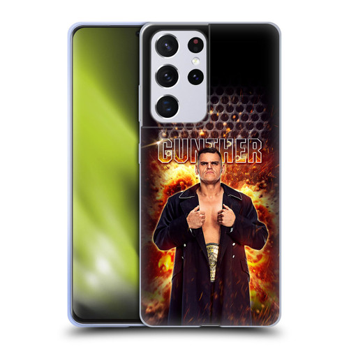 WWE Gunther Portrait Soft Gel Case for Samsung Galaxy S21 Ultra 5G