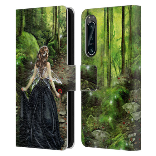 Selina Fenech Fairies Along The Forest Path Leather Book Wallet Case Cover For Sony Xperia 5 IV