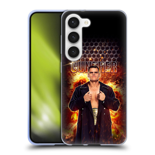 WWE Gunther Portrait Soft Gel Case for Samsung Galaxy S23 5G