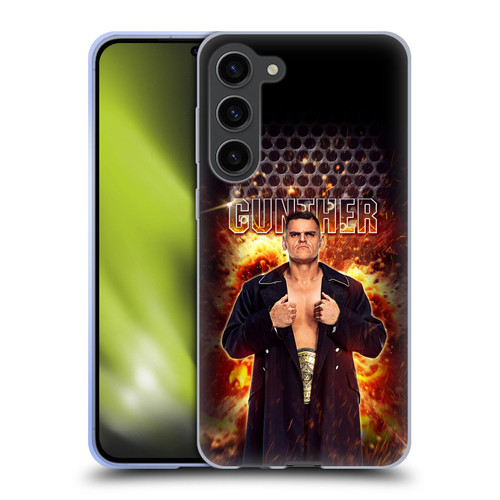 WWE Gunther Portrait Soft Gel Case for Samsung Galaxy S23+ 5G