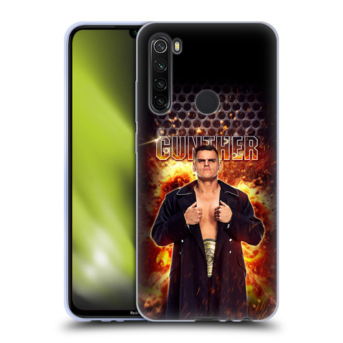 WWE Gunther Portrait Soft Gel Case for Xiaomi Redmi Note 8T