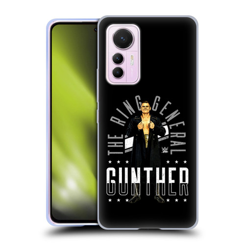 WWE Gunther Ring General Soft Gel Case for Xiaomi 12 Lite