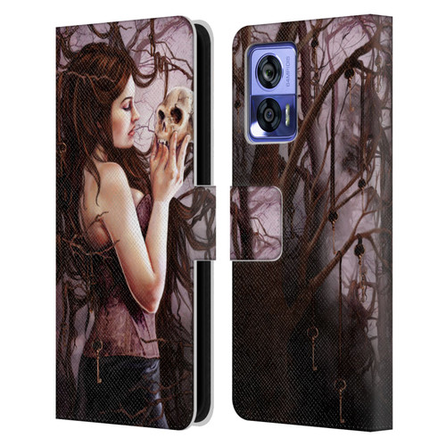 Selina Fenech Gothic I Knew Him Well Leather Book Wallet Case Cover For Motorola Edge 30 Neo 5G