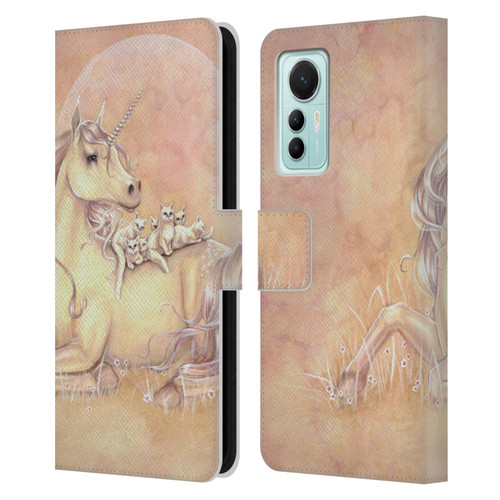 Selina Fenech Unicorns Purrfect Friends Leather Book Wallet Case Cover For Xiaomi 12 Lite