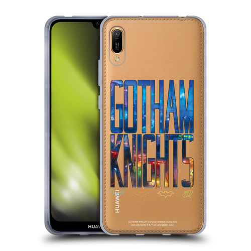 Gotham Knights Character Art Logo Soft Gel Case for Huawei Y6 Pro (2019)