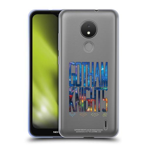 Gotham Knights Character Art Logo Soft Gel Case for Nokia C21