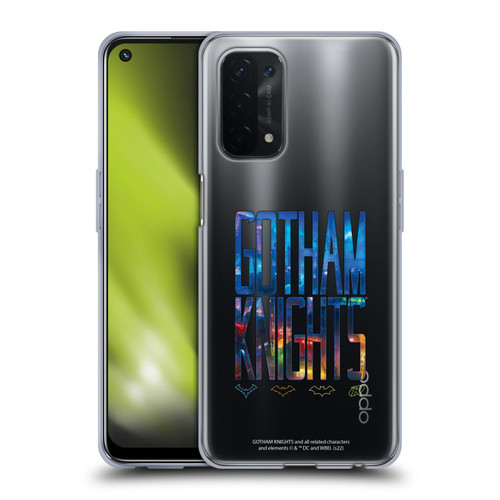 Gotham Knights Character Art Logo Soft Gel Case for OPPO A54 5G