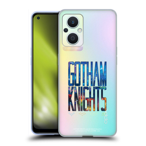 Gotham Knights Character Art Logo Soft Gel Case for OPPO Reno8 Lite
